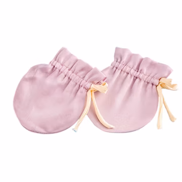 Mulberry Silk Baby Mittens, No Scratch Gloves, Organic Eczema Relief