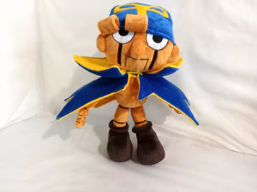Favorite plush. Inspired by the character Geno. Sewing a plush toy to order. Plush toy according to a drawing. Custom Plush.