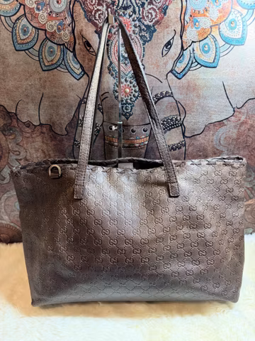 Authentic Medium Guccissima tote bag