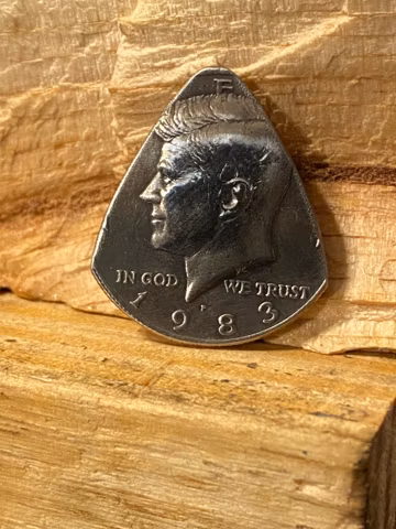 Handmade Guitar Pick (Choose Your Year)