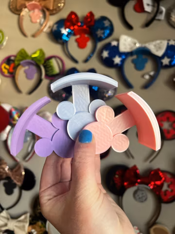 Mickey Mouse Ear Holders, Disney Mouse Ear, Ear Holders, Mickey Minnie Mouse, Headband, Headband Display,