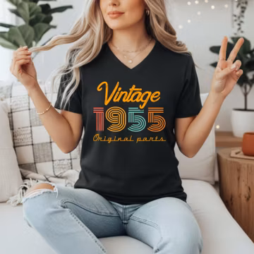 71st Birthday Shirt, Vintage T Shirt, Vintage 1955 Shirt, 71st Birthday Gift for Women, 71st Birthday Shirt Men, Retro Shirt, Vintage Shirts
