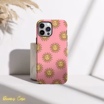 Boho chic sun Phone Case, Boho Girl Era, Boho Phone Case, iPhone 15 14 13 12 11 Pro Max 8 Plus X, Samsung Galaxy S23 S22 S20