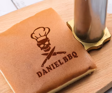 Custom Steak burning stamp,Customizable skull theme logo,Food branding iron,Branding iron for BBQ,Burger burning stamp.