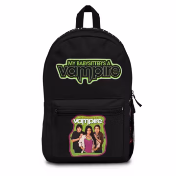 Vampire Stickers Backpack - Trendy School Bag, Stylish