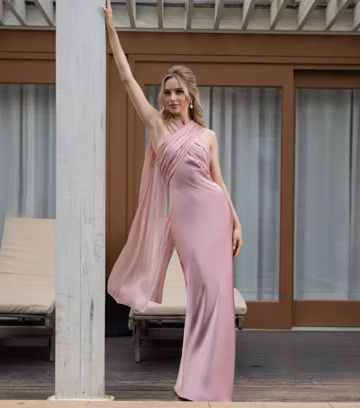 Luxury Bridesmaid or Gala Dress: Handmade Custom Size Elegant Gown