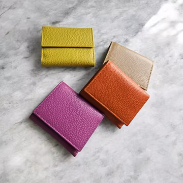 Portemonnaie Geldbörse klein premium Qualität Leder Nappaleder mit Reißverschluss vielen Kartenfächer mit Geschenkbox