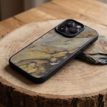MagSafe Handmade Slate Stone Phone Case | Earthy Texture, Unique Design