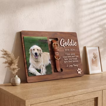 Personalized Dog Mom Gift, Custom Pet Portrait Embroidery, Minimalist Cat Lover Present, Dog Dad Gift, Custom Line Art Pet Frame