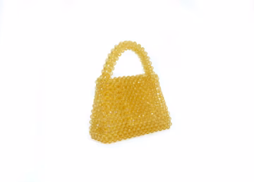 Red Crystal Beaded Bag: Vintage Style Handbag
