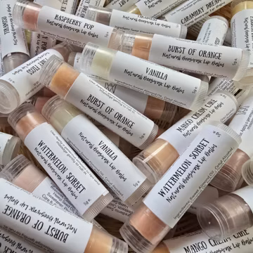Bulk Lip Balms Custom Gift for Hens Party Favours for Wedding Guest, Natural Beeswax Lip Balm Pack, Baby Shower Favour, Small Gifts