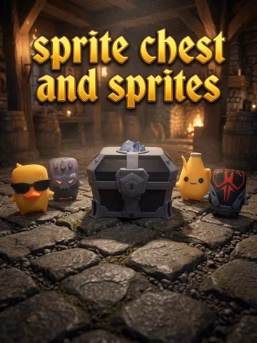 Sprite Chest | Fort Sprite Building Figure | Battle Royale | Zero Point | Multi Sprites
