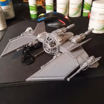 2nd Dynasty - Talon Interceptor Starship - 28mm - Tabletop Play - War Games