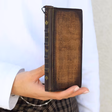 Handmade Full Grain Leather Book for Pixel 10 Wallet Case, Vintage Style Cover