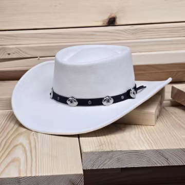 Customizable Wool Felt Gambler Hat: Personalized Initial Branding Iron