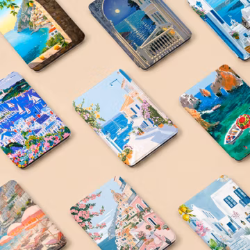 Santorini Greek Island Kindle Case for Paperwhite 1/2/3/4, Kindle Case With Auto Wake/Sleep, New Kindle Case for Kobo/Kindle 2024 2022