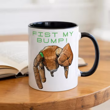Fist My Bump Mug - Project Hail Mary Cup - Hail Mary Mug - Alien Mug - Sci Fi Mug - Amaze Amaze Amaze Mug - Rocky Mug, Project Hail Mary Mug
