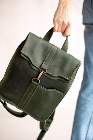 Handmade leather backpack women,Leather backpack woman,Laptop backpack,Mini backpack purse,School backpack,City backpack,Leather bag women