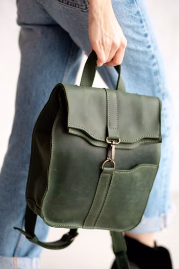 Leather backpack women,Leather backpack,Leather convertible backpack,Leather backpack purse,Woman's leather backpack,Laptop backpack women