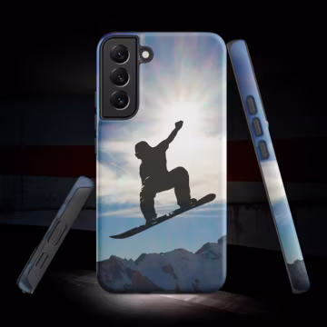 Big Air Snowboard Tough case for Samsung, Snowboard Android Case, Gifts For Snowboarders, Gift For Him, Gift For Her, Gifts Under 30