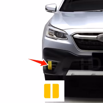 HDUSA For 2020-2022 Outback Fog Lights Front Precut Yellow Vinyl Tint Other Colors Overlay Fits Subaru Outback 2020 2021 2022 Decals