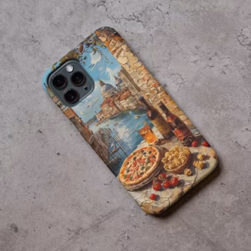 Italy Holiday Aesthetic Full Print iPhone Case for iPhone 17 16 Pro Max, iPhone 17 16 16E 15 14 13, iPhone Pro Max, iPhone Pro Plus