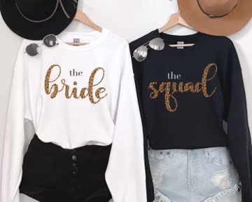 Leopard Print Bride Sweatshirts, Bride Squad Sweatshirt, Bachelorette Party Sweatshirt, Bridal Party Sweatshirt, Bridesmaid Gift, Crewneck