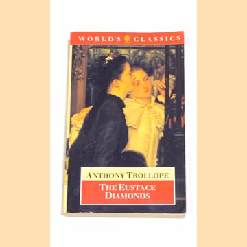 Anthony Trollope - The Eustace Diamonds - Vintage Paperback Novel - Modern Fiction Classic Literature - PreOwned Good Condition