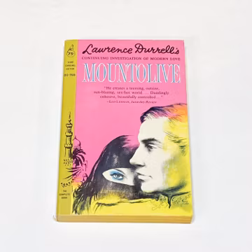 Mountolive - Lawrence Durrell - Contemporary Fiction - Classic Novel - Vintage Paperback Book - Pre Owned - Good