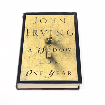 John Irving Novel - A Widow for One Year - Vintage Fiction - Pre-Owned Hardcover - Good Condition