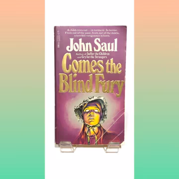 John Saul - Comes the Blind Fury - Paperback - Vintage Book - Pre-Owned