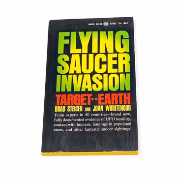 Flying Saucer Invasion Book: Vintage UFOs and Alien Life - Pre-owned Paperback