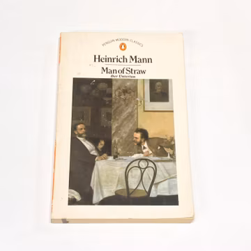 Heinrich Mann - Man of Straw - Classic Novel - Vintage Paperback Book - Classic Literature - PreOwned Good