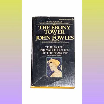 Vintage Paperback: The Ebony Tower by John Fowles