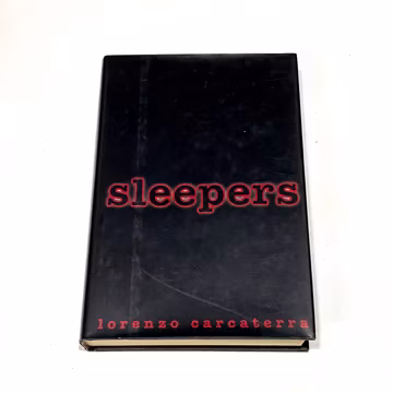 Sleepers - Lorenzo Carcaterra - Novel - Vintage Hardcover Book - Contemporary Fiction - Very Good