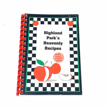 Used Cookbook - Vintage - Highland Park Heavenly Recipes - PreOwned Good Condition Cook Book