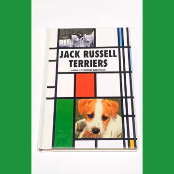 Jack Russell Terriers - Anna Katherine Nicholas - Dog Book - Dog Lover Gift - Dog Breeds Book - Dog Behavior Book - Vintage Hardcover Book