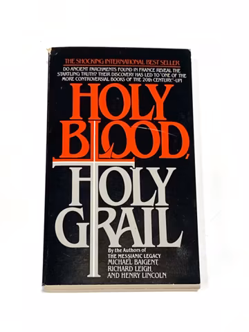 Holy Blood Holy Grail - Michael Baigent - Vintage Paperback Book - DaVinci Code Inspiration - Pre Owned Book - Very Good Condition