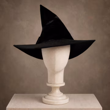 Wizard Hat - Witch Hat Velvet (Renaissance, Cosplay, Halloween)