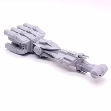 CR90 Corvette - 1", 3", 6" or 12" Model Kit Custom - Corellian Blockade Runner Galactic Republic Clone Transport Star Destroyer Ship Wars