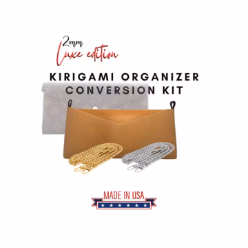 Luxe Edition Felt Insert / Conversion kit for Kirigami Organizer / Handmade