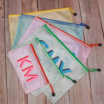 Custom Shadow Monogram,Water Resistant Zipper Storage Bag/Pouch.Personalize Bridesmaid Gift Bag,Bachelorette Bridal Party Favor,Can use Logo