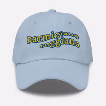 Parmigiano Reggiano Hat, Italian Cheese Cap, Funny Foodie Hat, Cheese Lover Gift, Italian Food Hat, Parmesan Dad Hat, Deli Food Cap