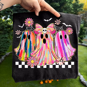 Preppy Halloween Ghost Neon Png, Cute Boo Ghost Coquette Png, Halloween Png, Funny Halloween Png, Spooky Season Png, Trending design