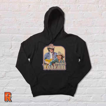 Vintage Dwight Yoakam Hoodie: Classic Country Music Legend