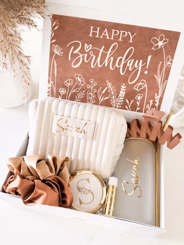 Elegant Birthday Gift Box Personalized Gift Box Set Gift for Women Gift Box Set for Girlfriend