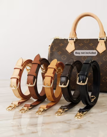 Adjustable Vachetta Leather Crossbody & Shoulder Strap Replacement, Vachetta Leather Bag Strap, Speedy, 35, 25, 30, 20, Neverfull, Alma