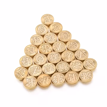 Romantic phrase seal,Alphabet Letter Wax Seal Stamp, Wedding Invitations, Wax Seal Stamp, Envelope Wax Seal,Sealing Wax Brass Stamp