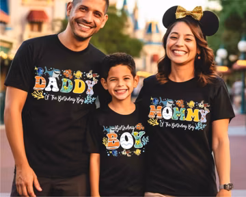 Finding Nemo Birthday Family T-Shirt, Disney Birthday Boy Shirt, Pixar Birthday Girl Shirt, Kids Birthday Trip Tee, Nemo Birthday Shirt
