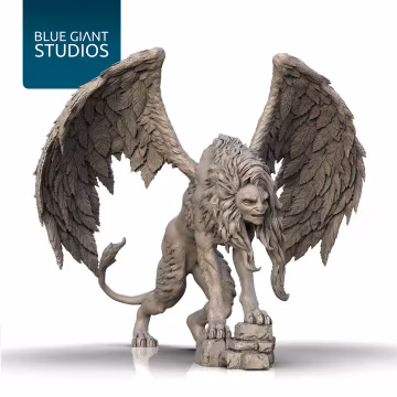 Sphinx | Resin | Painted or Unpainted | 32mm and 75mm